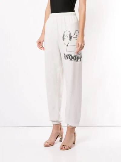 Shop Marc Jacobs X Peanuts® The Gym Snoopy Pants In White