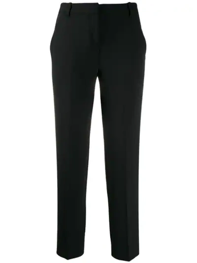 Shop Pinko Slim-fit Trousers In Black