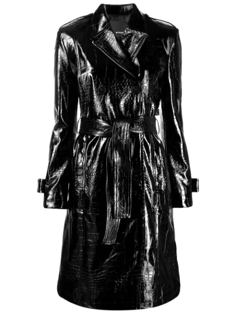 trench coat homme noir
