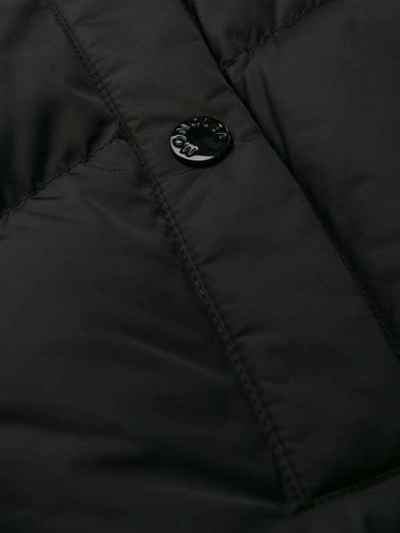 Shop Moncler Hooded Puffer Jacket In 999 Black