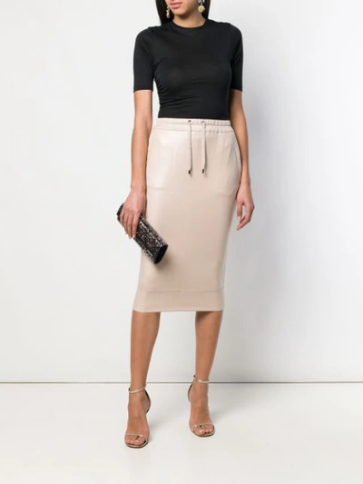 Shop Tom Ford Sweat Skirt In Pink