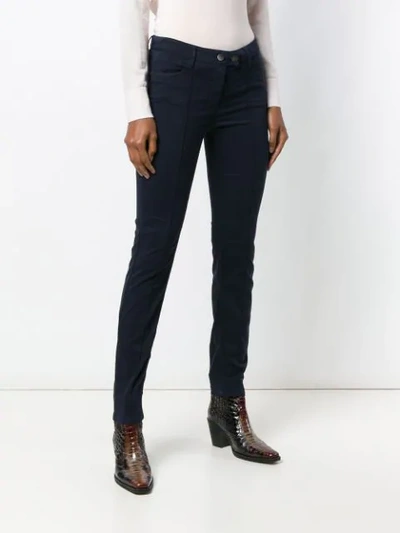 Shop Luisa Cerano Skinny Fit Jeans - Blue