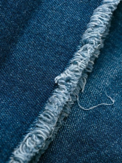 Shop Haikure Cropped Denim Jeans In Blue