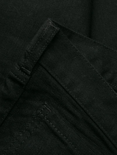 Shop Maison Margiela Décortiqué Wide-leg Jeans In Black