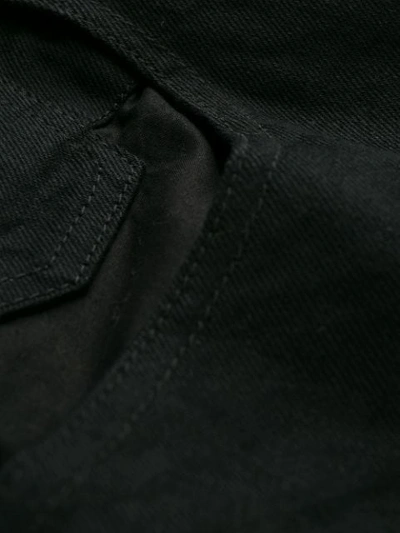 Shop Maison Margiela Décortiqué Wide-leg Jeans In Black