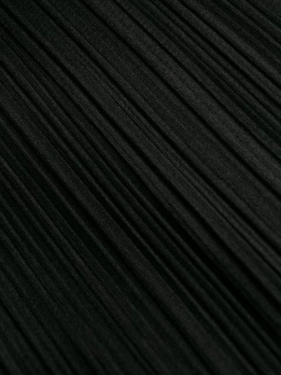 Shop Issey Miyake Crepe Shift Dress In 15 Black