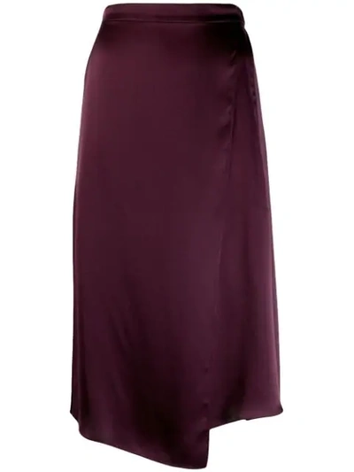 Shop Vince Slip Style Skirt In 542 Dwn