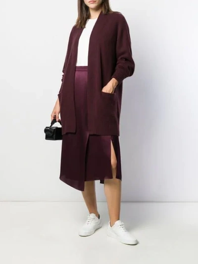 Shop Vince Slip Style Skirt In 542 Dwn