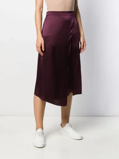 Shop Vince Slip Style Skirt In 542 Dwn