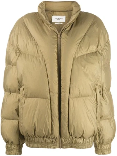 Shop Isabel Marant Étoile Kristen Puffer Jacket In Green