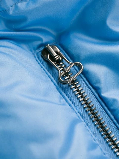 Shop As65 Hooded Puffer Coat In Blue