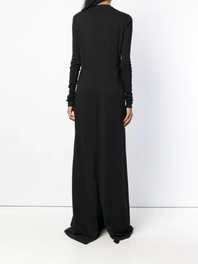 Shop Rick Owens Drkshdw Loose Fitted Dress In Black