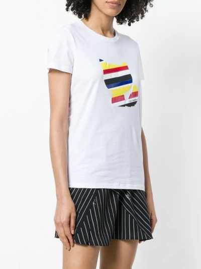 Shop Karl Lagerfeld Choupette T-shirt - White