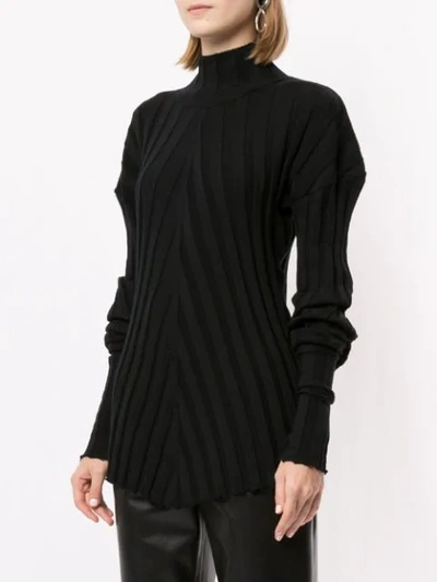 Shop Boyarovskaya Pullover Mit Weiten Ärmeln In Black