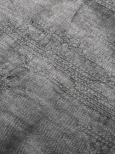 Shop Helmut Lang Lightweight-knit Jumper In Grey