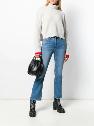 RAG & BONE NINA HIGH RISE FLARED JEANS - 蓝色