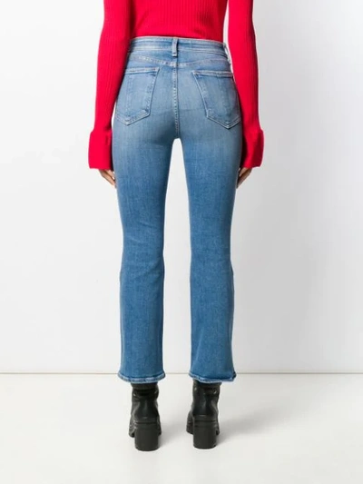 Shop Rag & Bone Nina High Rise Flared Jeans In Blue