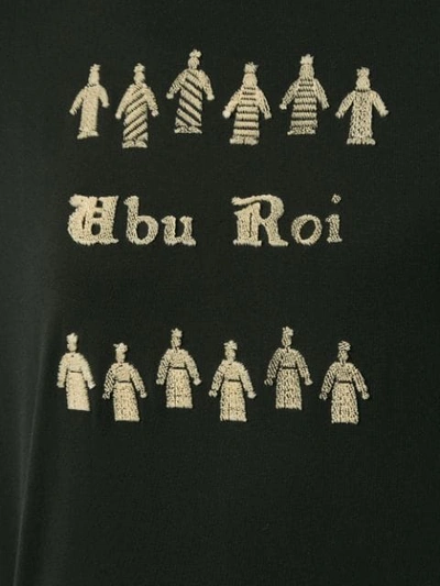 Shop Tu Es Mon Tresor Tu Es Mon Trésor Ubu Roi T-shirt - Black