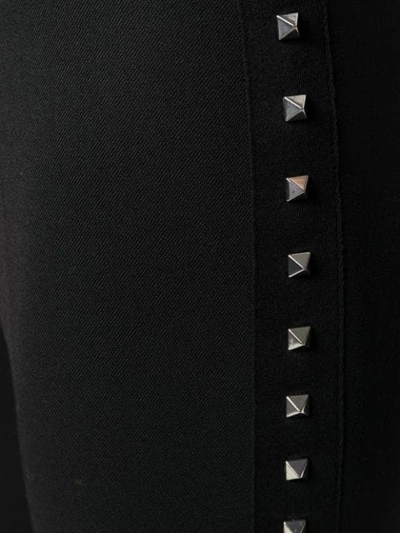 P.a.r.o.s.h Studded Skinny Trousers In Black