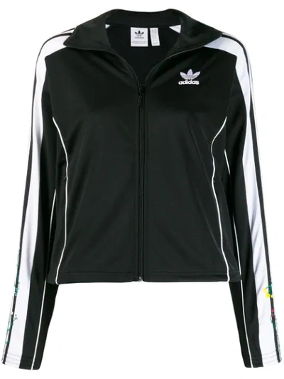 ADIDAS SIDE STRIPES SPORTS JACKET - 黑色