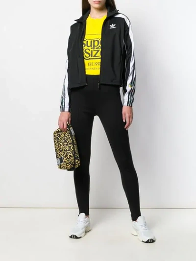 Shop Adidas Originals Side Stripes Sports Jacket In Black