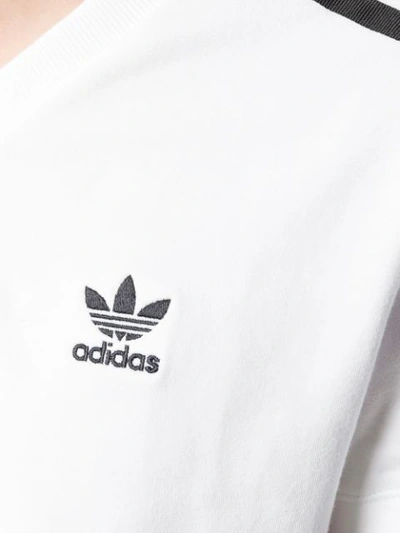 Shop Adidas Originals Cropped T In White