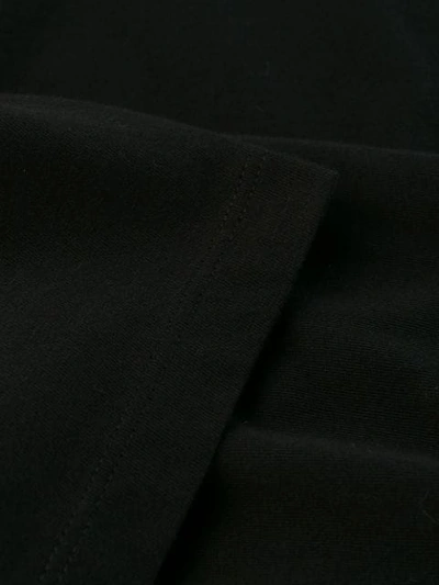 VALENTINO PRINTED LOGO OVERSIZED T-SHIRT - 黑色