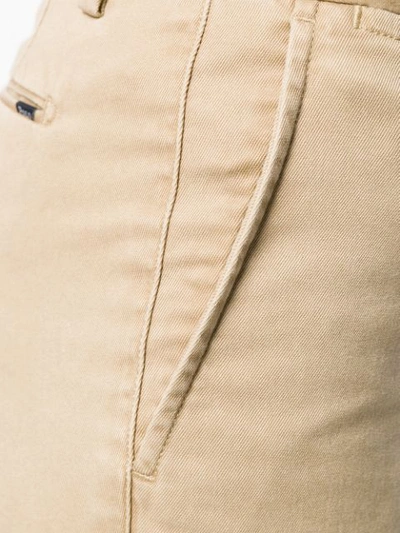 Shop Polo Ralph Lauren Cropped Skinny Chinos In Neutrals