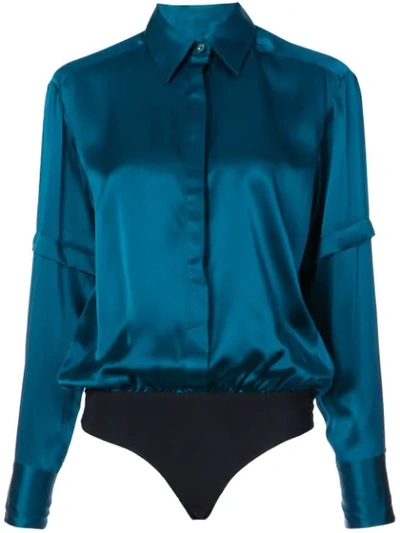 Shop Alix Mercer Bodysuit - Blue