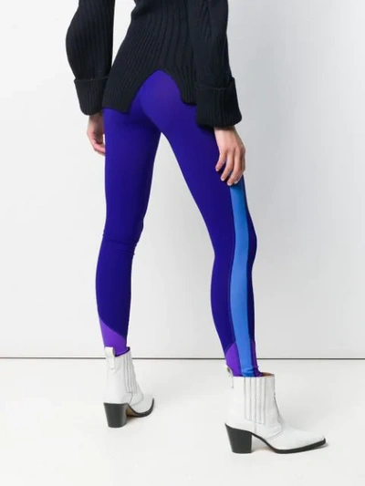 Shop Isabel Marant Tiso Leggings In Blue