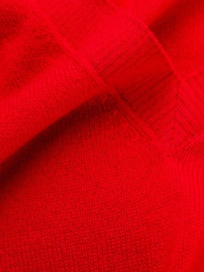 Shop Aragona Fein Gestrickter Pullover In Red