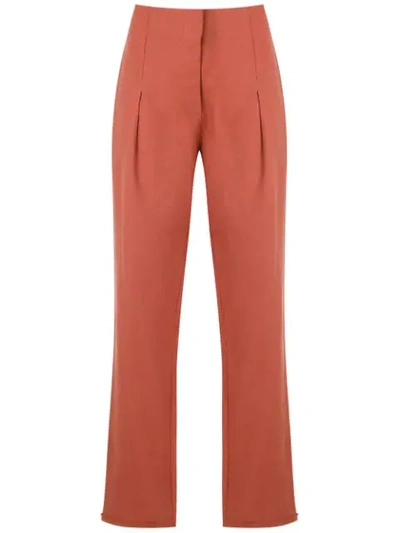 Shop Alcaçuz 'marles' Hose In Orange