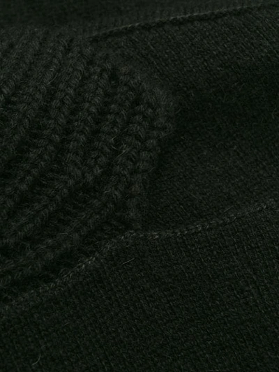 Iris Von Arnim Notched Lapels Cardigan In Green