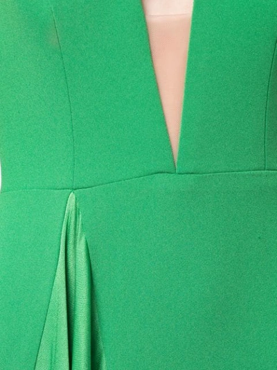 ALEX PERRY LINDY DRESS - 绿色