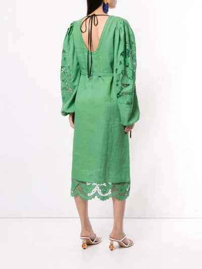 VITA KIN COLOMBE DRESS - 绿色