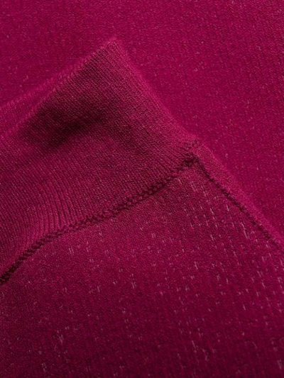 Shop Rick Owens Long Ruffled Side Slit Skirt In Pink