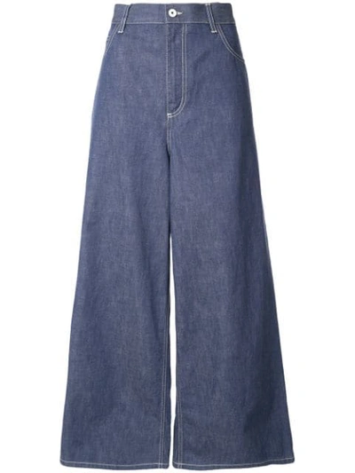 MARNI WIDE-LEG JEANS - 蓝色