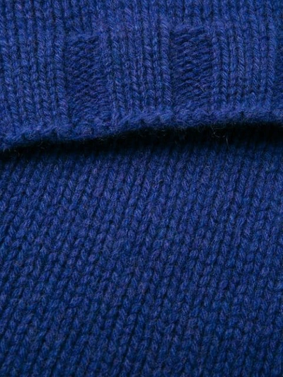 ARAGONA ROUND NECK JUMPER - 蓝色