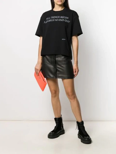 Shop Ambush Boxy T-shirt In Black
