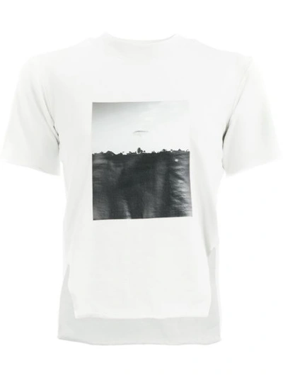 Shop Song For The Mute Front Printed T-shirt - White