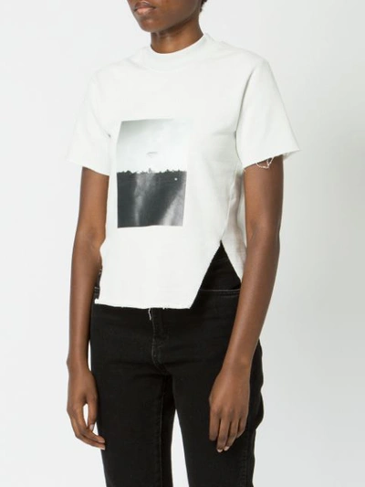 Shop Song For The Mute Front Printed T-shirt - White