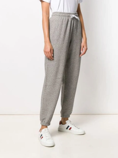Shop Polo Ralph Lauren Oversized Track Trousers In Grey