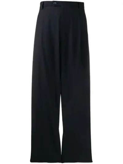 MAISON MARGIELA CUT-OUT PANEL TAILORED TROUSERS 