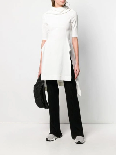 Shop Rick Owens Babel Calla Tunic In White