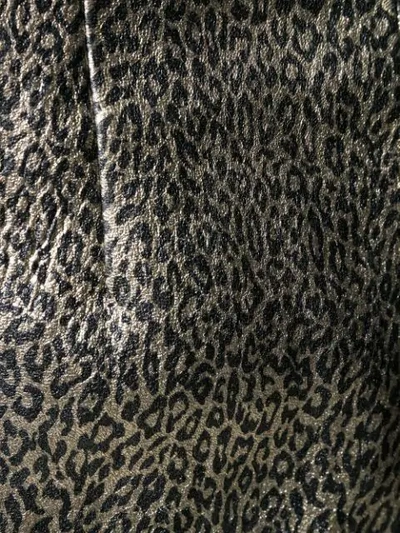 Shop Isabel Marant Etienne Leopard Print Trousers In Gold