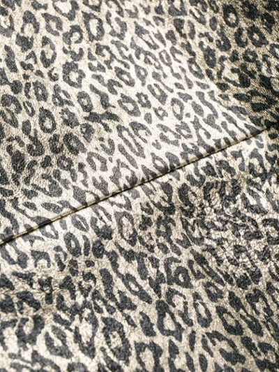 Shop Isabel Marant Etienne Leopard Print Trousers In Gold