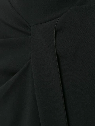 Shop Roland Mouret Monaco Strapless Jumpsuit In Black
