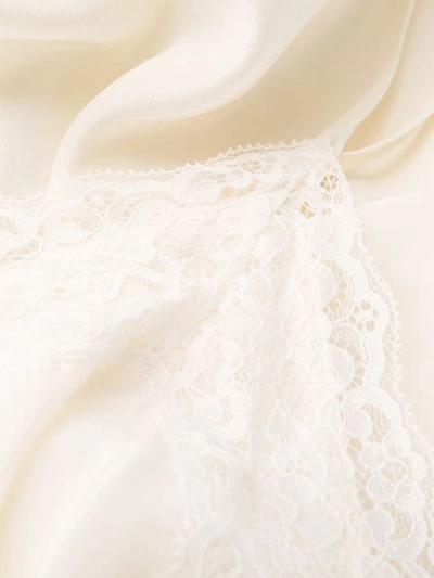 Shop Zimmermann Lace Trim Camisole In Pearl