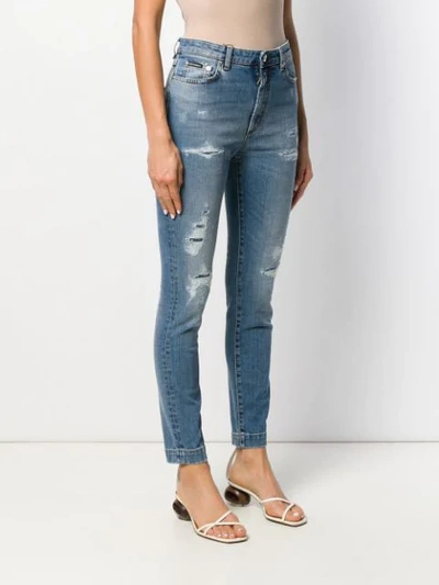 Shop Dolce & Gabbana Audrey Skinny Jeans In Blue