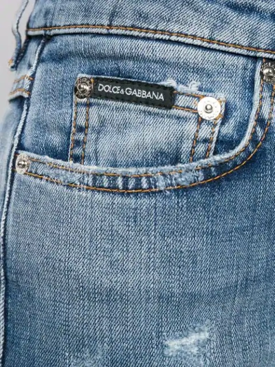 Shop Dolce & Gabbana Audrey Skinny Jeans In Blue